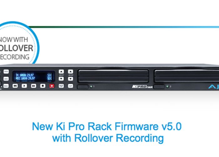 Nuovo firmware per AJA KiPRO Rack
