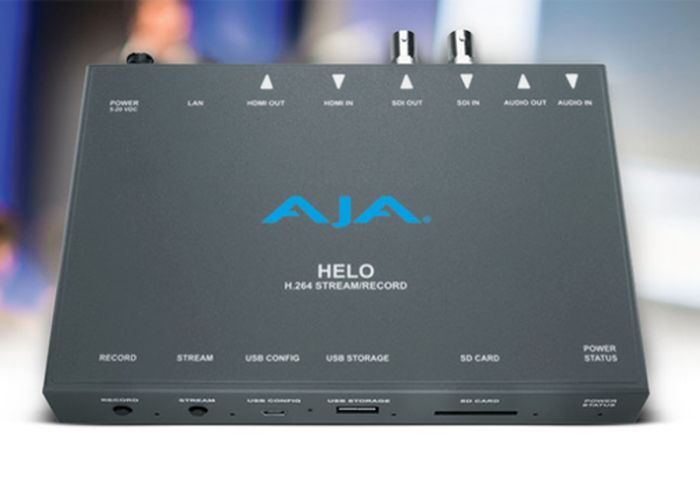 Inizia la distribuzione di AJA HELO !