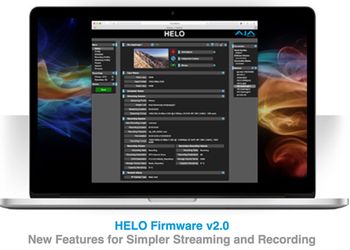 AJA rende disponibile il nuovo firmware v2.0 per HELO.