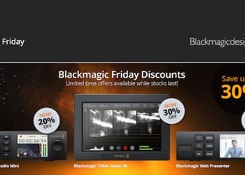 Black Friday 2017 - Blackmagic
