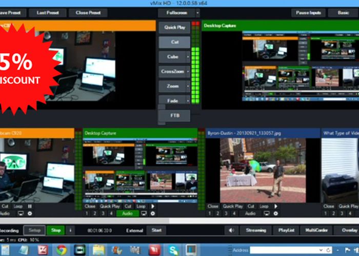 Black Friday 2017 - vMix