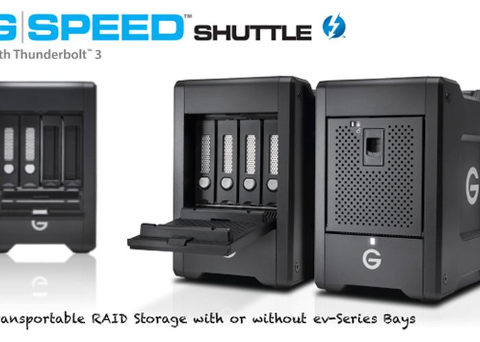 Nuovi G-SPEED Shuttle Thunderbolt 3 !