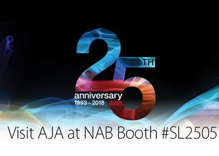 Importanti novità da AJA al NAB 2018