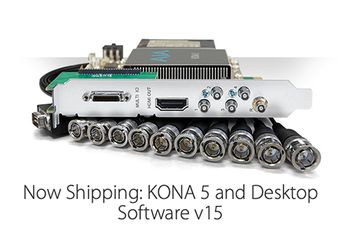 AJA KONA 5: Now Shipping