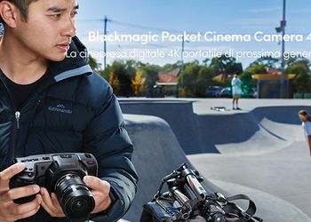 Blackmagic Pocket Cinema Camera 4K finalmente in distribuzione