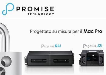 Promise Pegasus R4i & J2i - Progettati per MacPRO