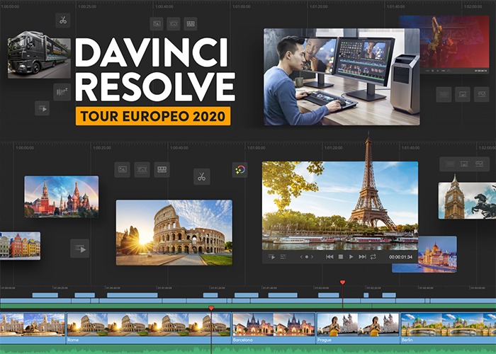 Blackmagic DaVinci European Tour 2020