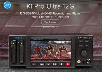 AJA Video annuncia il nuovo KiPRO Ultra 12G