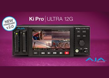 AJA Video rilascia il firmware v2.0 per Ki Pro Ultra 12G 