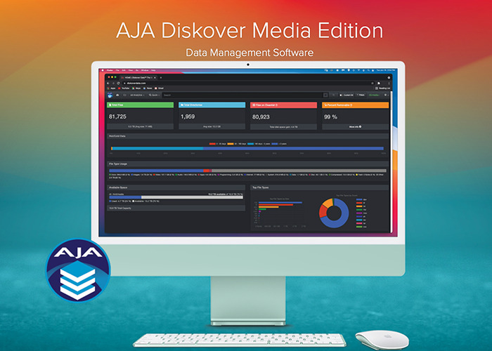 AJA presenta Diskover Media Edition
