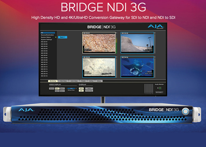 AJA Presenta Bridge NDI