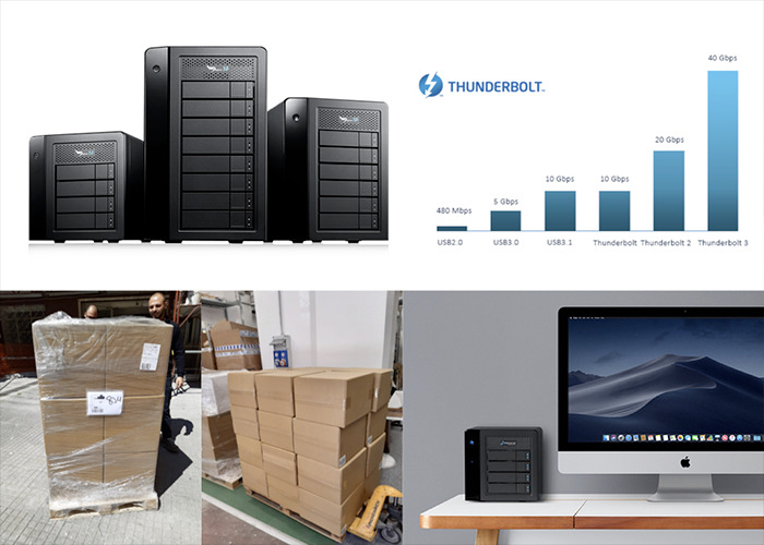 Promise Technology Pegasus 32 R6: Un'affidabile soluzione di storage scelta dal Broadcaster nazionale.