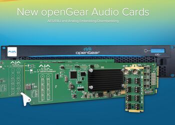 AJA presenta nuove soluzioni openGear 12G-SDI in vista dell'IBC 2023
