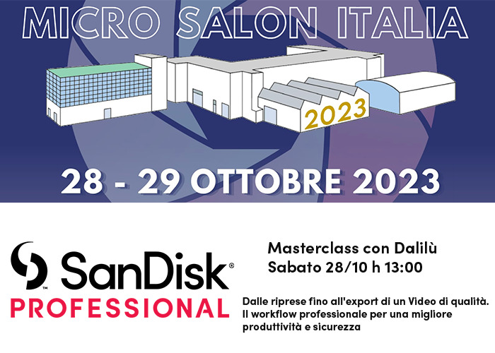Microsalon 2023 - Masterclass SanDisk Pro