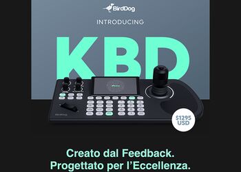 BirdDog KBD: Il Controller PTZ Rivoluzionario – Ergonomia, Precisione e Sostenibilità