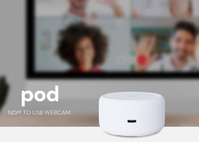 POD. Webcam da NDI® a USB. Ecco cosa fa.