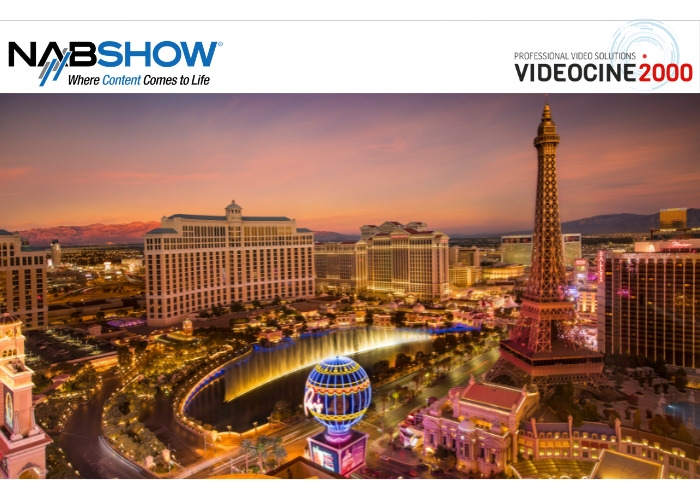 Videocine 2000 @ NAB Show 2025 – Ci vediamo a Las Vegas! 🎥✨